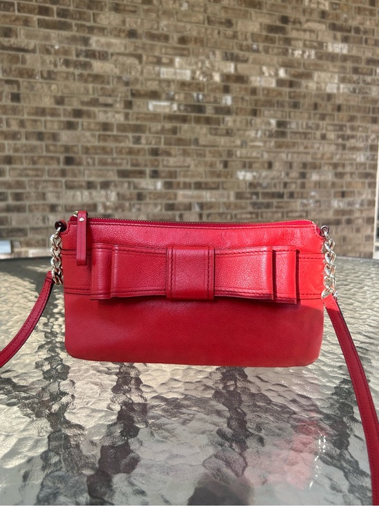 kate spade Handbags - Kate Spade Bow Terrace Celina Red Pebbled Leather Crossbody Bag
